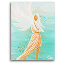 Sonja Ariel von Staden Kunstdruck Poster / 40x30 cm Engelbild: Engel der Entschlossenheit - Kunstdruck