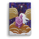 Sonja Ariel von Staden Kunstdruck Leinwand / 40x30 cm Engelbild: Engel der Entspannung - Kunstdruck