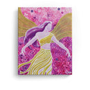 Sonja Ariel von Staden Kunstdruck Leinwand / 40x30 cm Engelbild: Engel der Geduld & Leichtigkeit - Kunstdruck