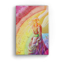 Sonja Ariel von Staden Kunstdruck Leinwand / 40x30 cm Engelbild: Engel der glücklichen Hoffnung - Kunstdruck