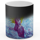 Sonja Ariel von Staden Kunstdruck Tasse / 325 ml (Thermoeffekt) Engelbild: Engel der Katzen - Kunstdruck