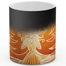 Sonja Ariel von Staden Kunstdruck Tasse / 325 ml (Thermoeffekt) Engelbild: Engel der kreativen Energie - Kunstdruck