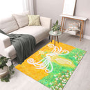 Sonja Ariel von Staden Kunstdruck Teppich / 140x90 cm Engelbild: Engel der Leichtigkeit und Fülle - Kunstdruck