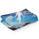 Sonja Ariel von Staden Kunstdruck Decke / 150x100 cm Engelbild: Engel der Meere - Kunstdruck