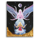 Sonja Ariel von Staden Kunstdruck Poster / 40x30 cm Engelbild: Engel der reinigenden Transformation - Kunstdruck