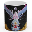 Sonja Ariel von Staden Kunstdruck Tasse / 325 ml (Variation 1) Engelbild: Engel der reinigenden Transformation - Kunstdruck