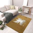 Sonja Ariel von Staden Kunstdruck Teppich / 140x90 cm Engelbild: Engel der schützenden Geborgenheit - Kunstdruck