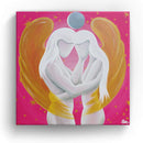Sonja Ariel von Staden Kunstdruck Leinwand / 20x20 cm Engelbild: Engel der zärtlichen Liebe - Kunstdruck