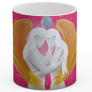 Sonja Ariel von Staden Kunstdruck Tasse / 325 ml Engelbild: Engel der zärtlichen Liebe - Kunstdruck