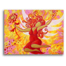 Sonja Ariel von Staden Kunstdruck Leinwand / 40x30 cm Engelbild: Engel des Frühlings - Kunstdruck