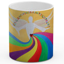 Sonja Ariel von Staden Kunstdruck Tasse / 325 ml Engelbild: Engel des Herzenspotentials - Kunstdruck