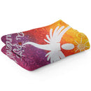 Sonja Ariel von Staden Kunstdruck Decke / 150x100 cm Engelbild: Engel des liebevollen Zuspruchs - Kunstdruck