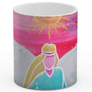 Sonja Ariel von Staden Kunstdruck Tasse / 325 ml Engelbild: Engel des Potentials - Kunstdruck