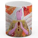 Sonja Ariel von Staden Kunstdruck Tasse / 325 ml Engelbild: Engel des Seelenschatzes - Kunstdruck