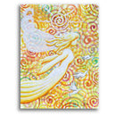 Sonja Ariel von Staden Kunstdruck Poster / 40x30 cm Engelbild: Engel des Sonnenfriedens - Kunstdruck