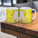 Sonja Ariel von Staden Kunstdruck Tasse / 325 ml (Variation 2) Engelbild: Engel des Weihnachtslichtes - Kunstdruck