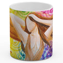 Sonja Ariel von Staden Kunstdruck Tasse / 325 ml Engelbild: Engel des Wohlgefühls - Kunstdruck