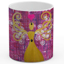 Sonja Ariel von Staden Kunstdruck Tasse / 325 ml Engelbild: Engel für das Liebesglück - Kunstdruck