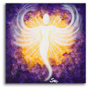Sonja Ariel von Staden Kunstdruck Poster / 50x50 cm Engelbild: Engel-Leuchten Lebenskraft - Kunstdruck