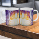 Sonja Ariel von Staden Kunstdruck Tasse / 325 ml (Variation 2) Engelbild: Engel-Leuchten Lebenskraft - Kunstdruck