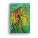 Sonja Ariel von Staden Kunstdruck Leinwand / 30x20 cm Engelbild: Feuer-PowerEngel - Kunstdruck