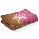 Sonja Ariel von Staden Kunstdruck Decke / 150x100 cm Engelbild: Frieden und Liebe - Kunstdruck