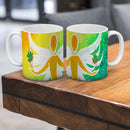 Sonja Ariel von Staden Kunstdruck Tasse / 325 ml Engelbild: Glücksengel - Kunstdruck