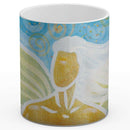 Sonja Ariel von Staden Kunstdruck Tasse / 325 ml Engelbild: Goldene Engeldame - Kunstdruck