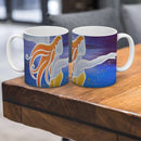 Sonja Ariel von Staden Kunstdruck Tasse / 325 ml Engelbild: Himmlische Leichtigkeit - Kunstdruck
