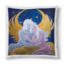 Sonja Ariel von Staden Kunstdruck Kissen / 40x40 cm Engelbild: Inniglich - Kunstdruck