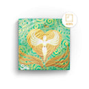 Sonja Ariel von Staden Kunstdruck Acrylglas-Bild / 20x20 cm Engelbild: Kleiner HeilerEngel - Kunstdruck