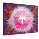 Sonja Ariel von Staden Kunstdruck Leinwand / 40x30 cm Engelbild: Kleiner Rosenengel - Kunstdruck