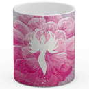 Sonja Ariel von Staden Kunstdruck Tasse / 325 ml Engelbild: Kleiner Rosenengel - Kunstdruck