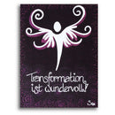 Sonja Ariel von Staden Kunstdruck Leinwand / 40x30 cm Engelbild: Kleiner Transformationsengel - Kunstdruck
