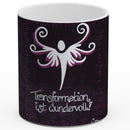 Sonja Ariel von Staden Kunstdruck Tasse / 325 ml (Variation 1) Engelbild: Kleiner Transformationsengel - Kunstdruck