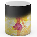 Sonja Ariel von Staden Kunstdruck Tasse / 325 ml (Thermoeffekt) Engelbild: Let's dance! - Kunstdruck