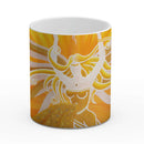 Sonja Ariel von Staden Kunstdruck Tasse / 325 ml Engelbild: Lichtengel für 2017 - Kunstdruck