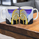 Sonja Ariel von Staden Kunstdruck Tasse / 325 ml Engelbild: LichtTor 2021 - Kunstdruck