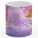 Sonja Ariel von Staden Kunstdruck Tasse / 325 ml Engelbild: Liebevolle Sternen-Engelfrau - Kunstdruck
