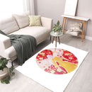 Sonja Ariel von Staden Kunstdruck Teppich / 70x50 cm Engelbild: Liebevoller BlütenEngel - Kunstdruck