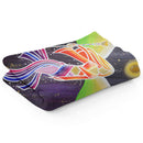 Sonja Ariel von Staden Kunstdruck Decke / 150x100 cm Engelbild: Regenbogen Engel der Schöpferkraft - Kunstdruck