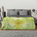 Sonja Ariel von Staden Kunstdruck Decke / 150x100 cm Engelbild: Reichtumsengel - Kunstdruck