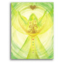 Sonja Ariel von Staden Kunstdruck Leinwand / 40x30 cm Engelbild: Reichtumsengel - Kunstdruck