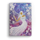 Sonja Ariel von Staden Kunstdruck Leinwand / 30x20 cm Engelbild: Sanfter Engel der Mandelblüten - Kunstdruck