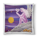 Sonja Ariel von Staden Kunstdruck Kissen / 40x40 cm Engelbild: Schöne Träume - Kunstdruck