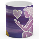 Sonja Ariel von Staden Kunstdruck Tasse / 325 ml Engelbild: Schöne Träume - Kunstdruck