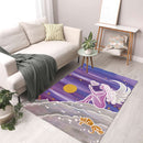 Sonja Ariel von Staden Kunstdruck Teppich / 140x90 cm Engelbild: Schöne Träume - Kunstdruck