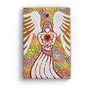 Sonja Ariel von Staden Kunstdruck Leinwand / 40x30 cm Engelbild: Schutzengel des Herzens - Kunstdruck