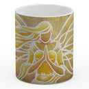 Sonja Ariel von Staden Kunstdruck Tasse / 325 ml (Variation 2) Engelbild: SonnenEngel - Kunstdruck