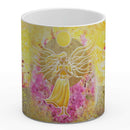 Sonja Ariel von Staden Kunstdruck Tasse / 325 ml (Variation 1) Engelbild: SonnenEngel - Kunstdruck